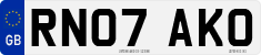 License plate of the United Kingdom, 2001 year system