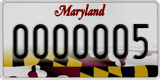 Maryland, Vanity Plates