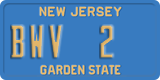 New Jersey, Vanity Plates