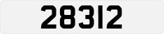 License plate of Guernsey, Regular plates