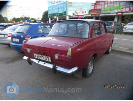 р 6007 ОТ, Izh Москвич-408/412 (Moskvich-408/412)