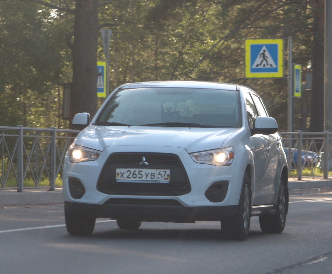 х 265 ув 47, Mitsubishi ASX 1st gen (GA/XA/XB/XC/XD), 2010–2019