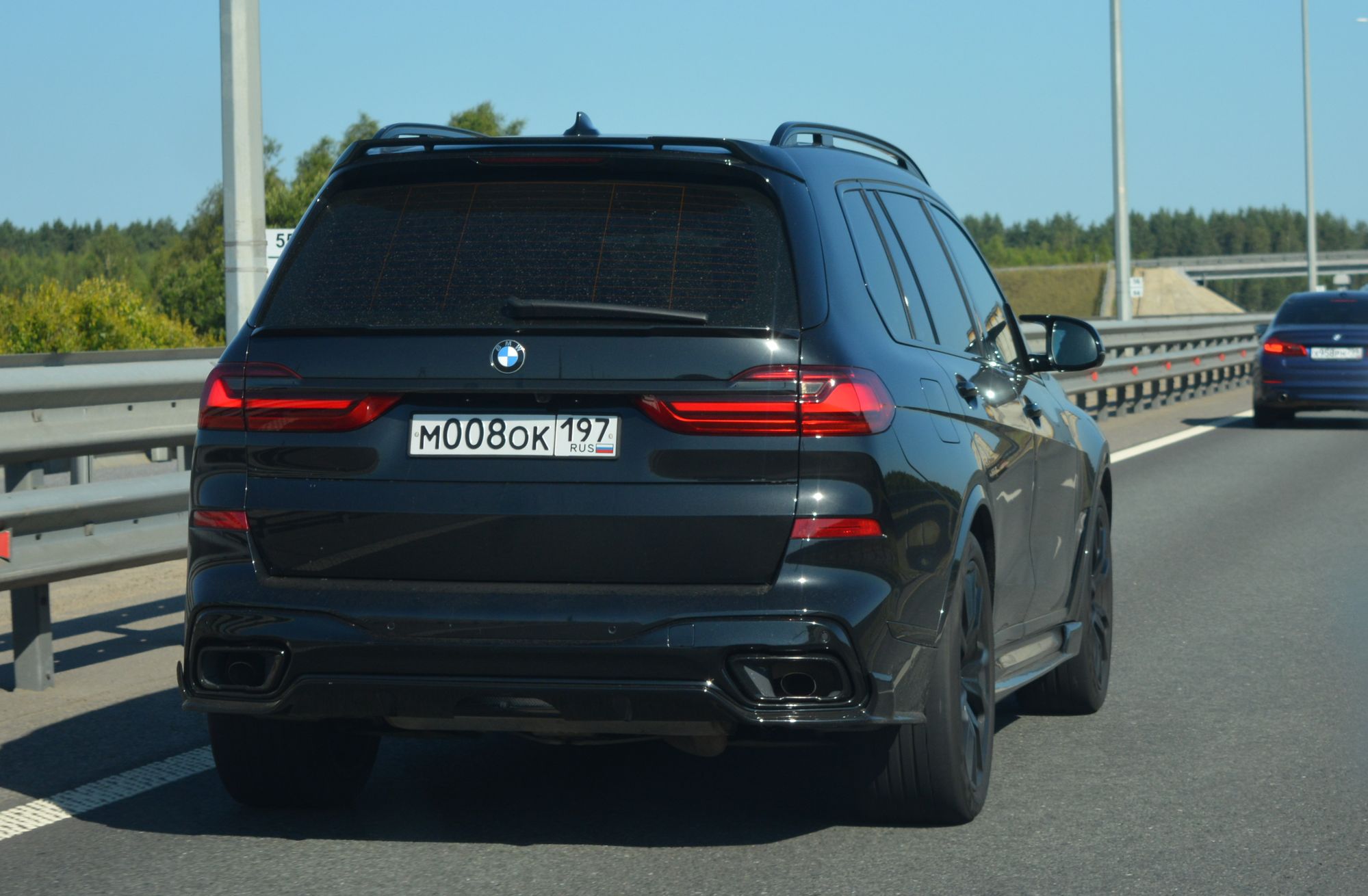 м 008 ок 197, BMW X7 1st gen (G07), 2019–2022