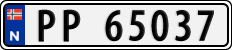 License plate of Norway, Cars