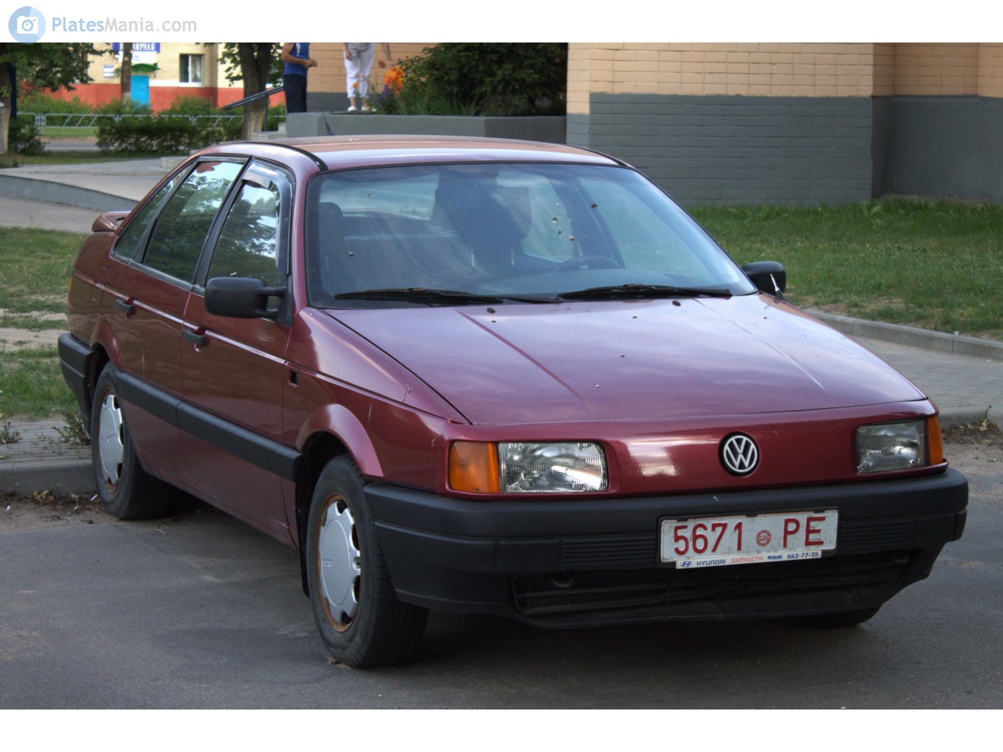 5671 PE, Volkswagen Passat 3rd gen Sedan (B3; 35i), 1988–1993