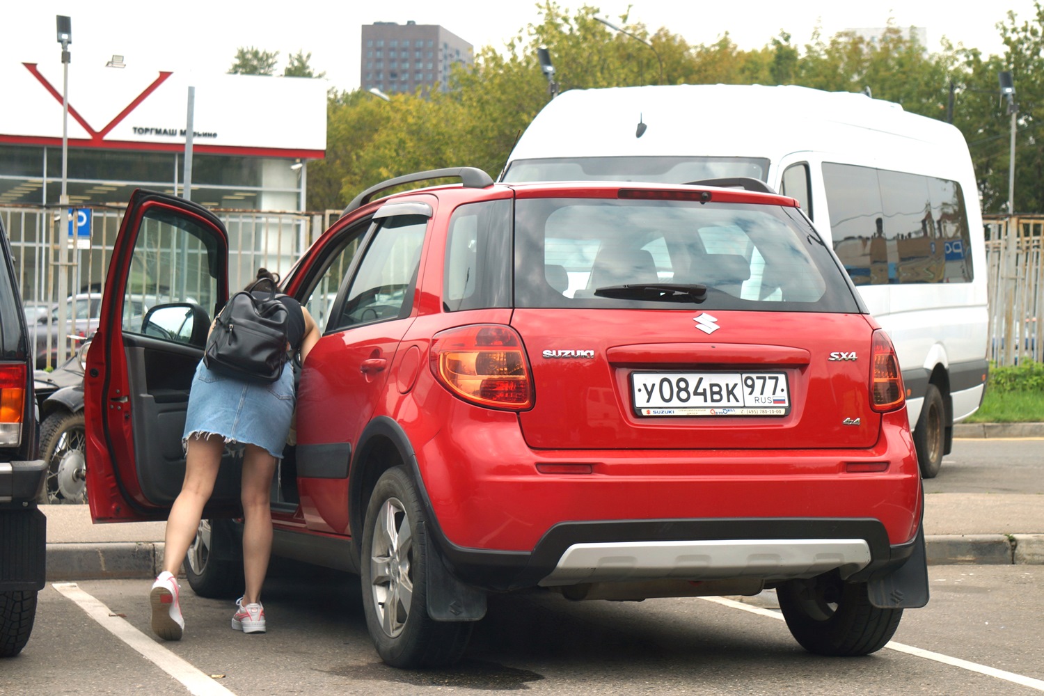 у 084 вк 977, Suzuki SX4/S-Cross 1st gen SX4 Crossover (EY), 2006–2014 (–2018 for CN-market)