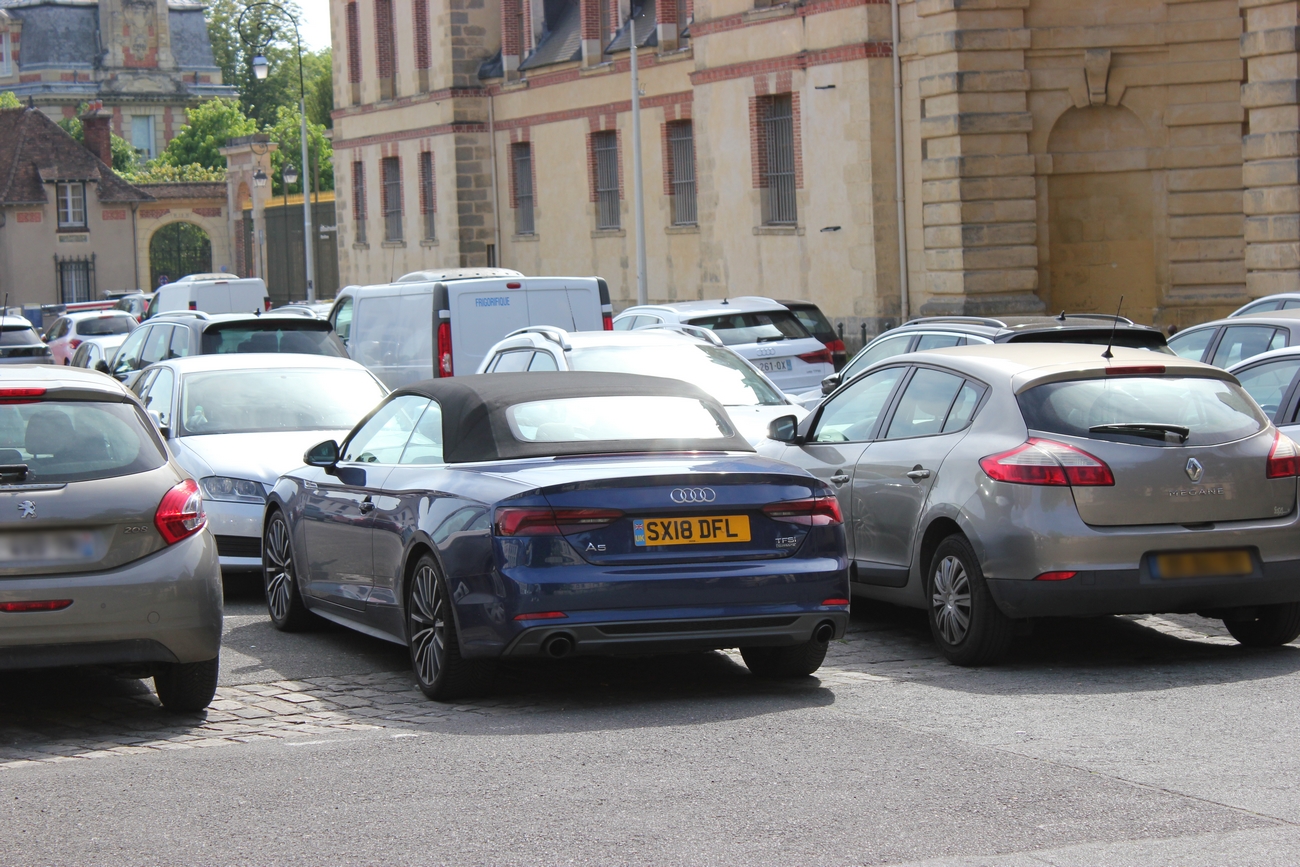 SX18DFL, Audi A5 2nd gen Cabriolet (B9/F57), 2016–2024