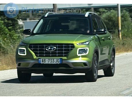 AB 733 JG, Hyundai Venue