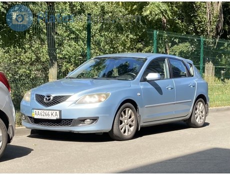 AA 6266 KA, Mazda 3