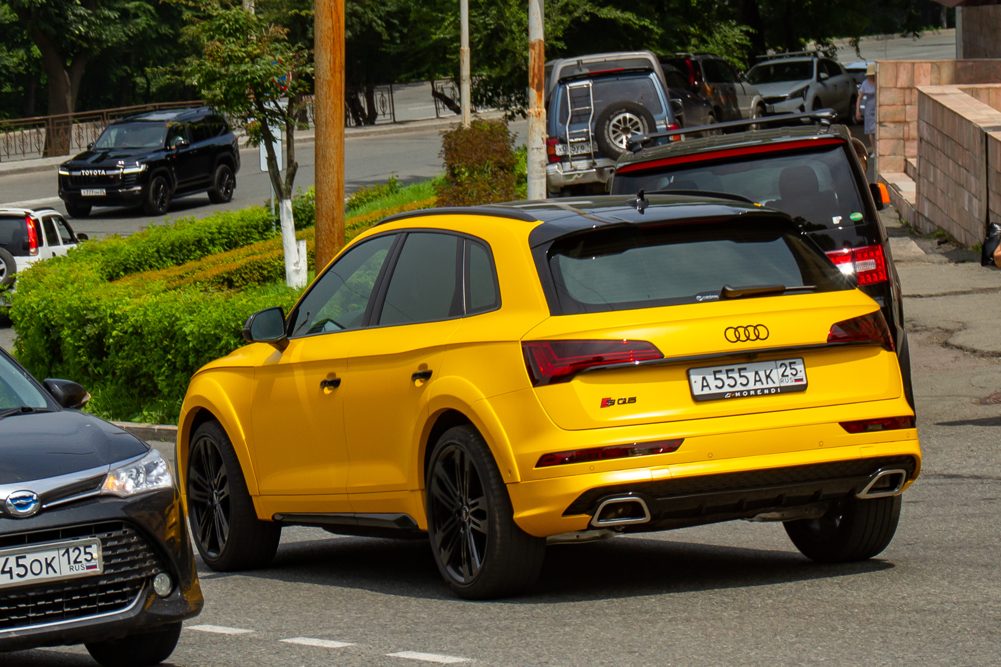 а 555 ак 25, Audi SQ5 2nd gen SUV (FYB), facelift, 2020–