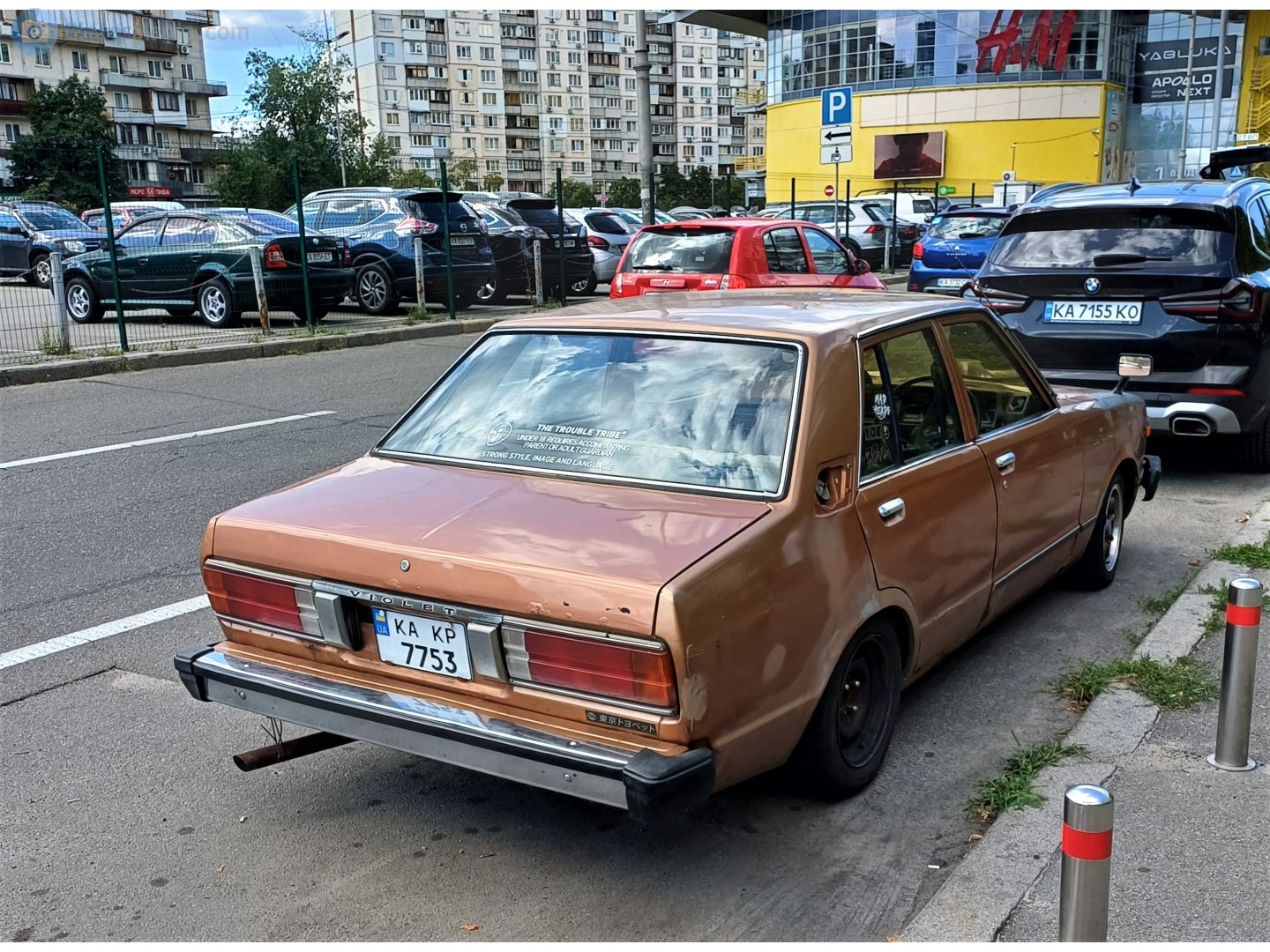 KA 7753 KP, Nissan Violet 2nd gen Sedan (A10), 1977–1981
