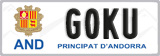 License plate of Andorra, Vanity Plates