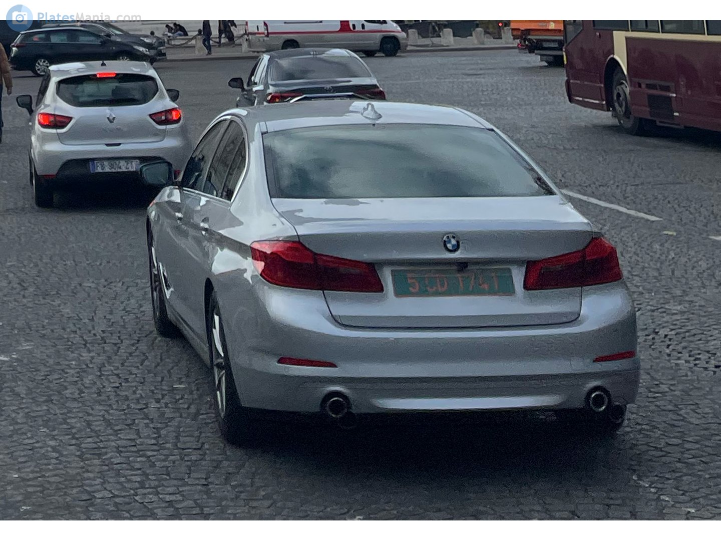 5 CD 1741, BMW 5 Series 7th gen Sedan (G30/G38), 2017–2020