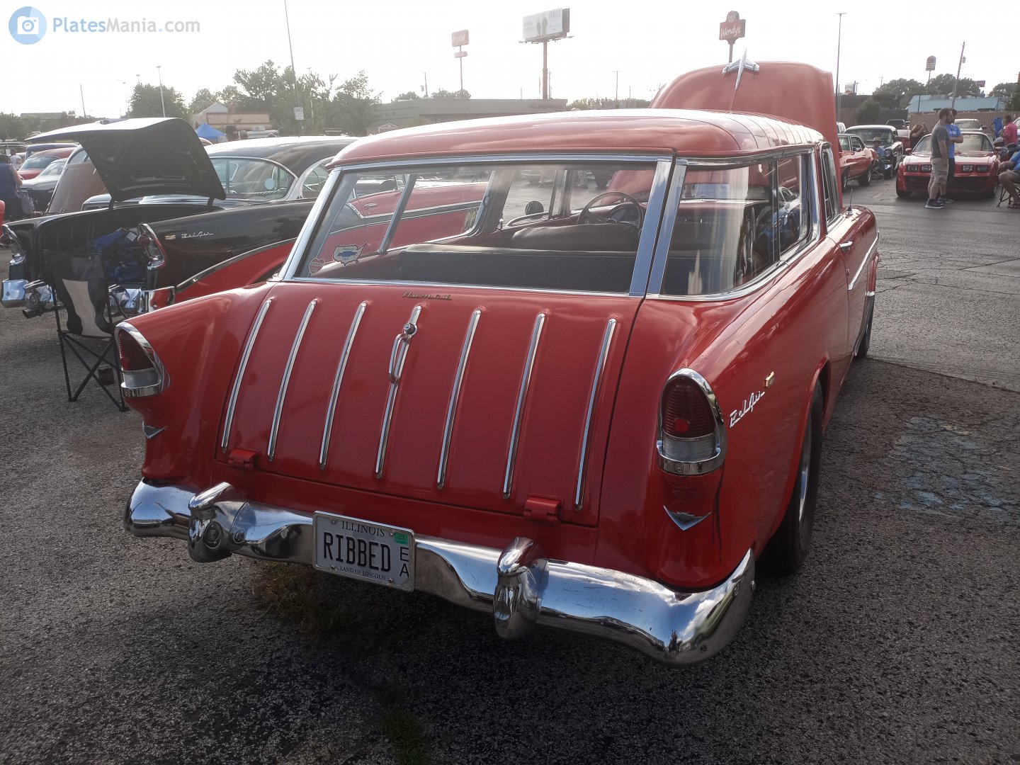 RIBBED, Chevrolet Nomad 1st gen 1955 (2429-1064; A-body), 1955