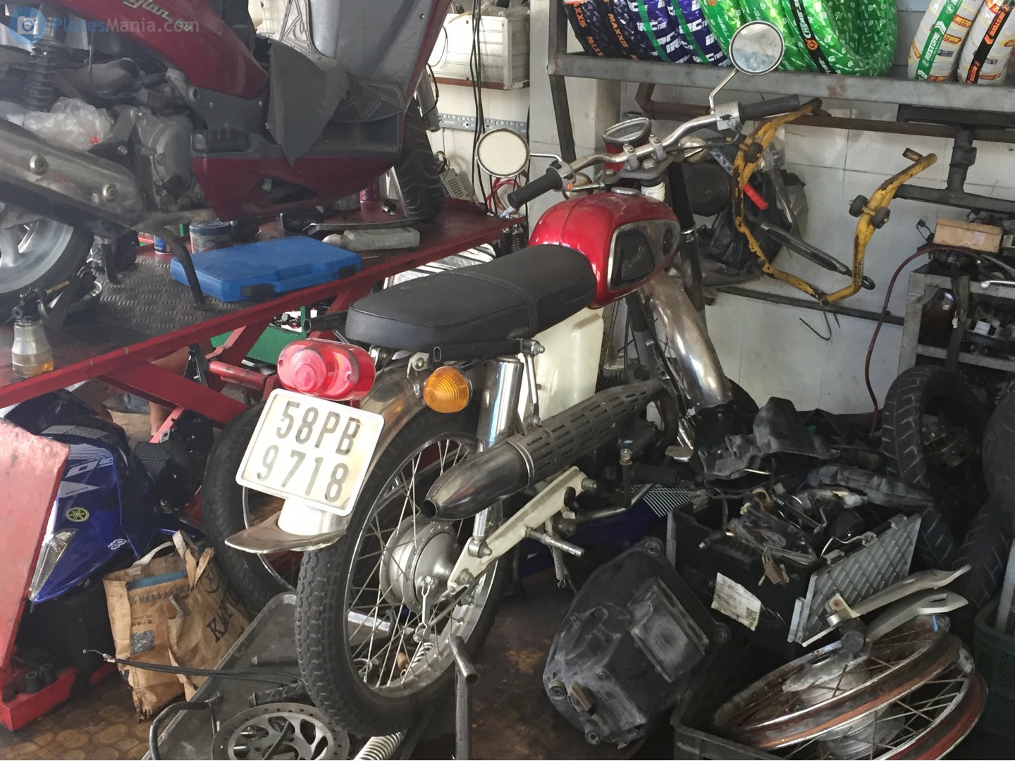 58-PB 9718, Honda 