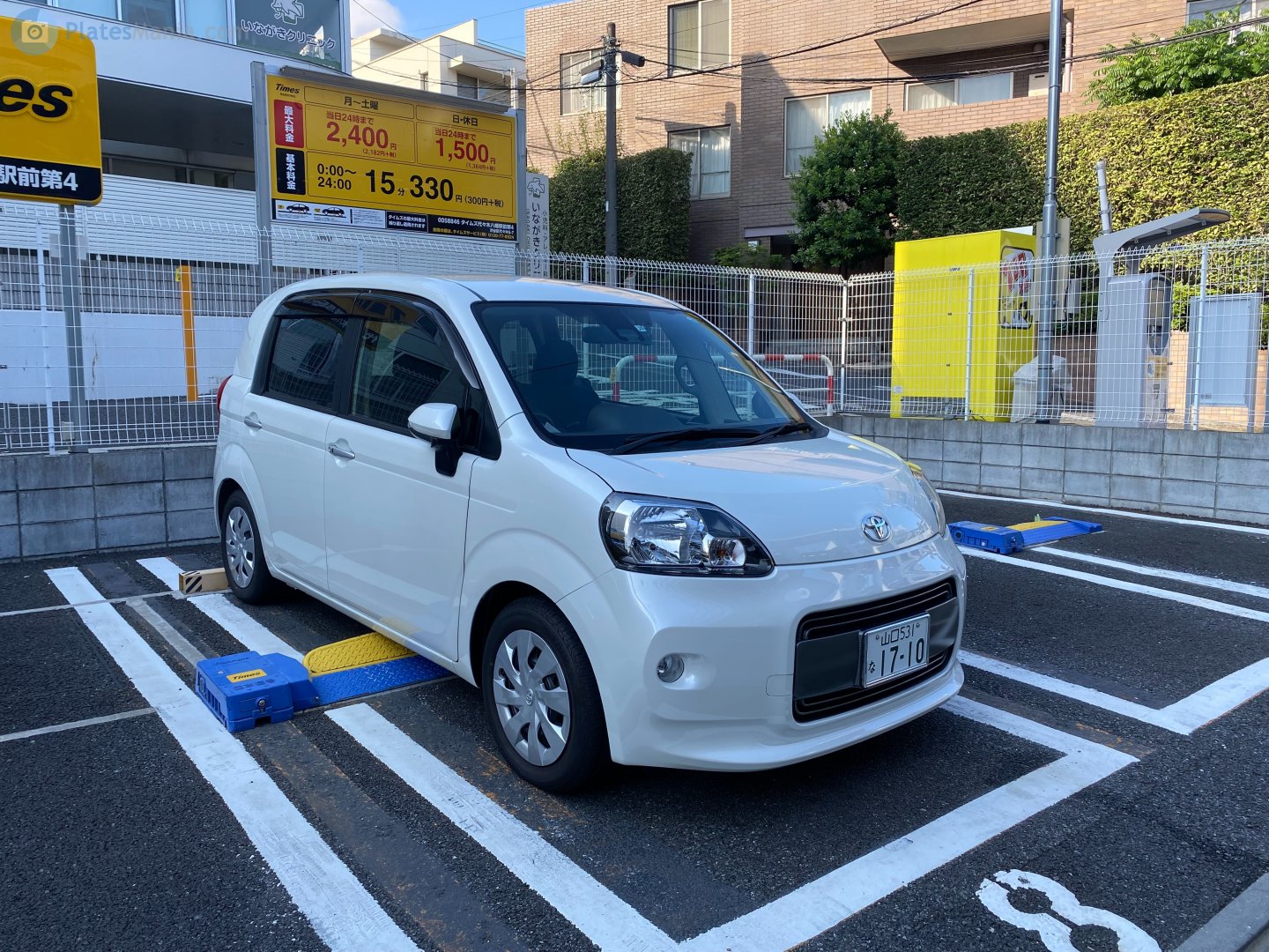 山口 531 な 1710, Toyota Porte 2nd gen (XP140), 2012–2020