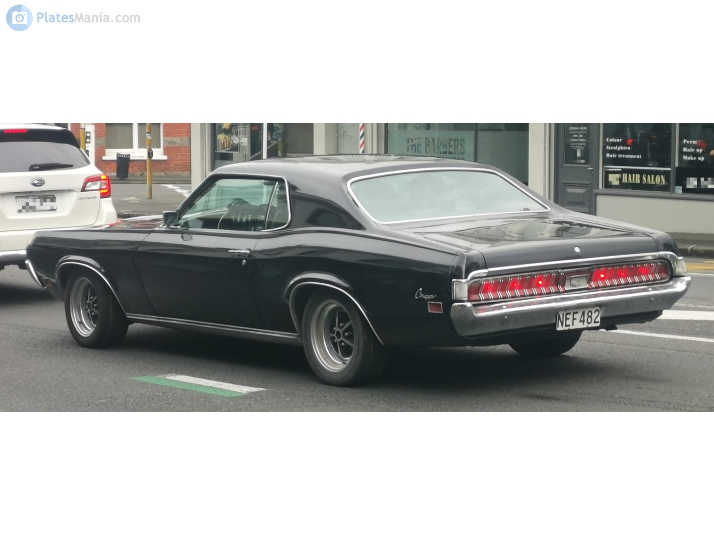 NEF482, Mercury Cougar 1st gen 1970 2-door Hardtop (65A/65B), 2nd facelift, 1969–1970