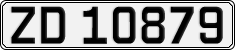 License plate of Norway, Cars