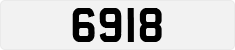 License plate of Guernsey, Regular plates