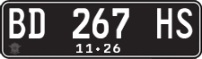 License plate of Indonesia, Regular plates