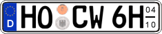 German license plate, Seasonal plates (Oldtimers)