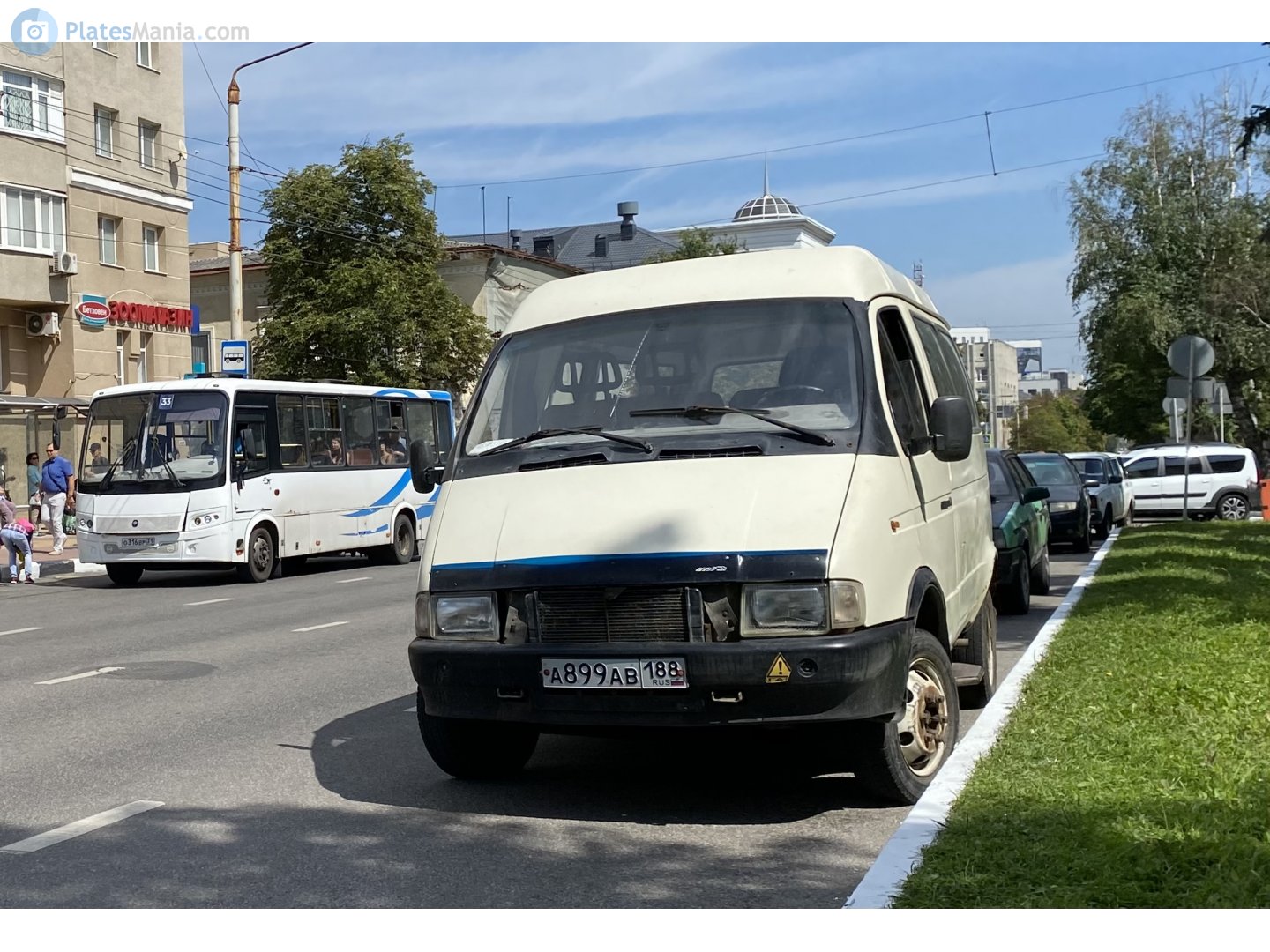 а 899 ав 188, GAZ 3221 ГАЗель 2-3221 Minibus, facelift, 2003–