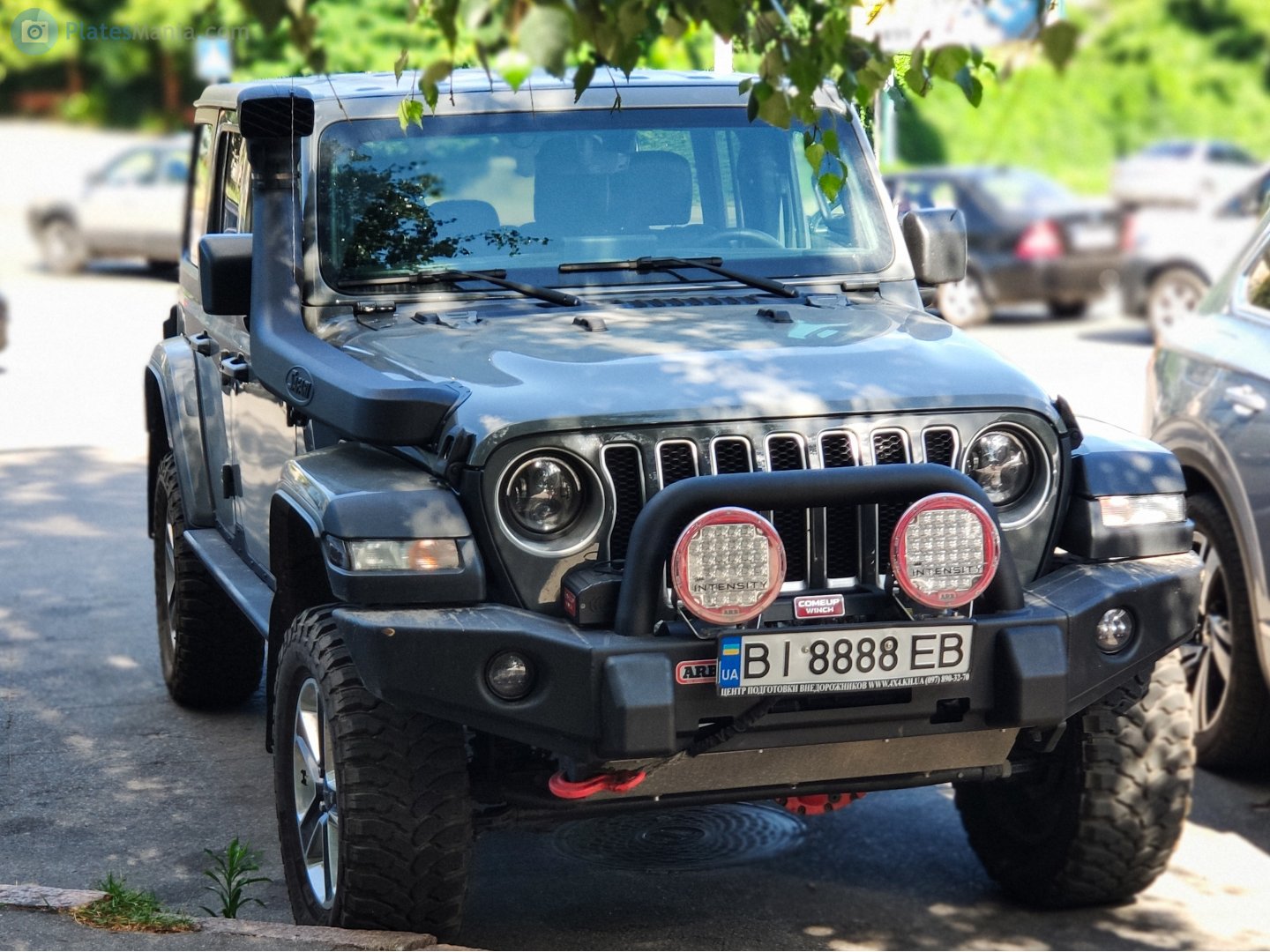 BI 8888 EB, Jeep Wrangler 4th gen 5-door SUV (JL), 2018–