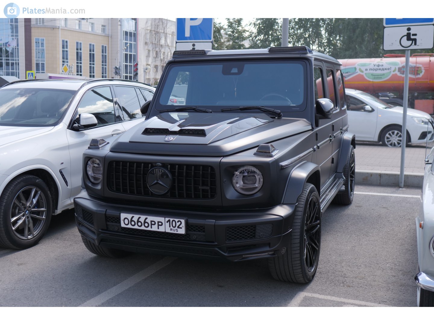 о 666 рр 102, Mercedes-Benz G-Klasse 2nd gen (W463/W465), 2018­–