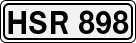 License plate of Sweden, Regular plates