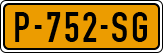 License plate of the Netherlands, Cars