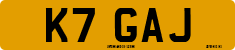 License plate of the United Kingdom, 1983 year system