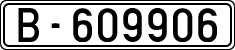 License plates of Spain, 1900 year series