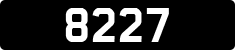 License plate of Guernsey, Regular plates