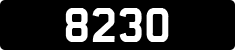 License plate of Guernsey, Regular plates