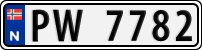 License plate of Norway, Trailers, motorcycles, special vehicles