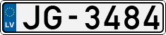 License plate of Latvia, Regular car plates