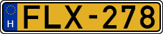 license plates of Hungary, Commercial vehicles (1990)