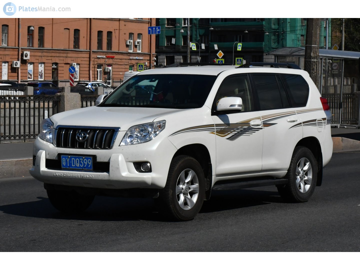粤Y·DQ399, Toyota Land Cruiser Prado 4th gen 5-door SUV (J150), 2009–2013