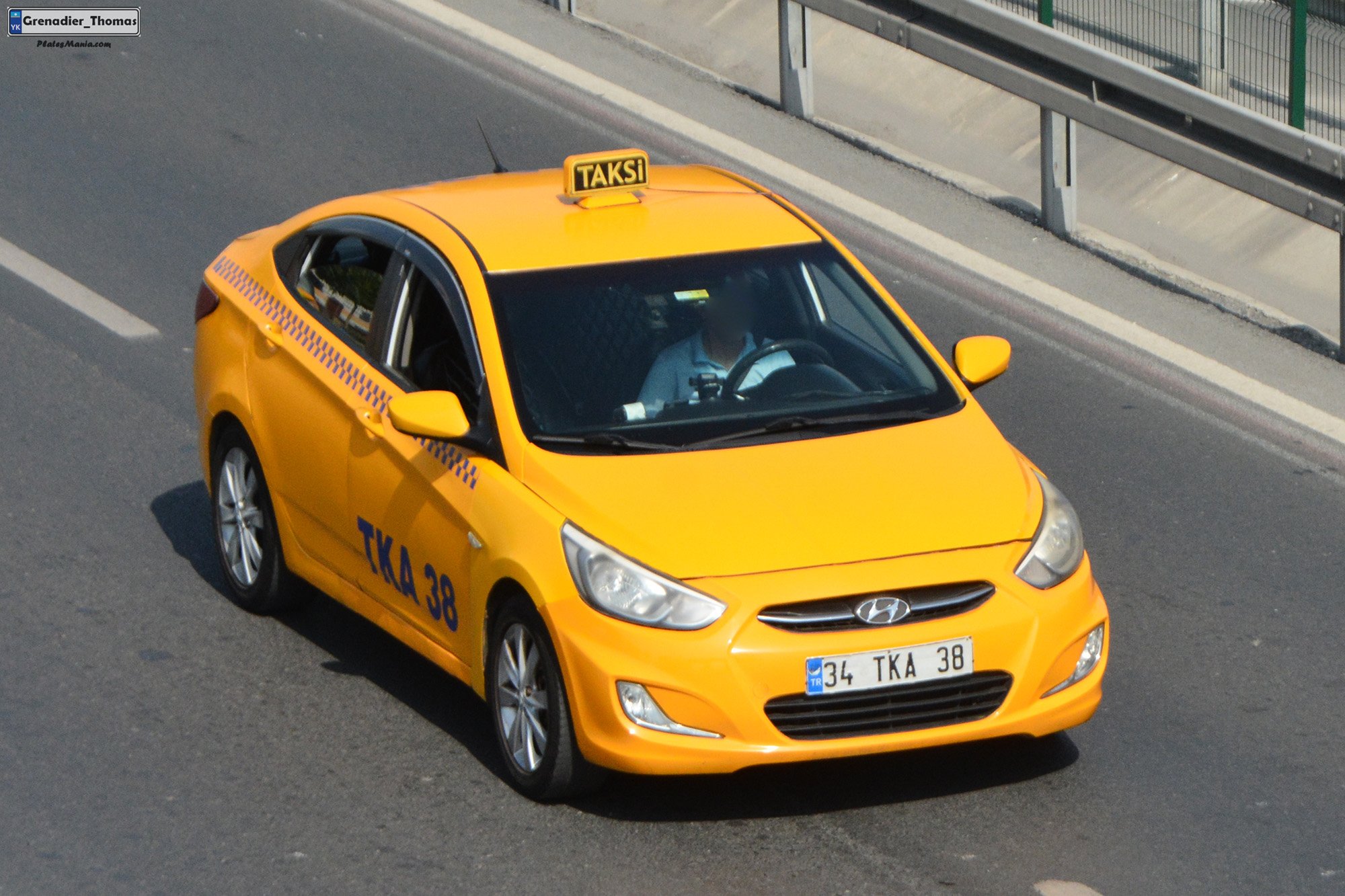 34 TKA 38, Hyundai Accent 4th gen Sedan (RB), 2010–2019