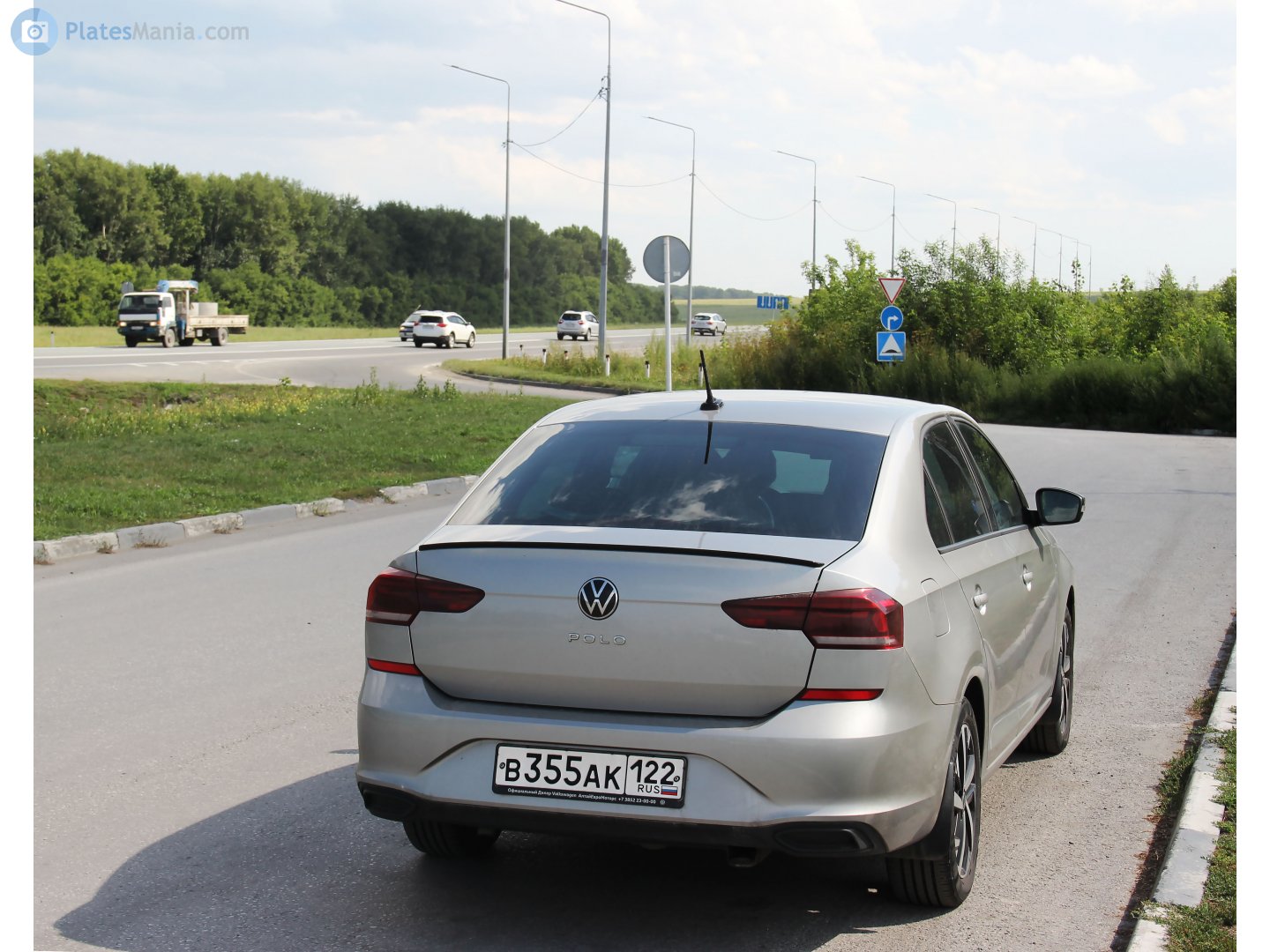 в 355 ак 122, Volkswagen Polo 6th gen Liftback (CK; CIS-market), 2020–2022