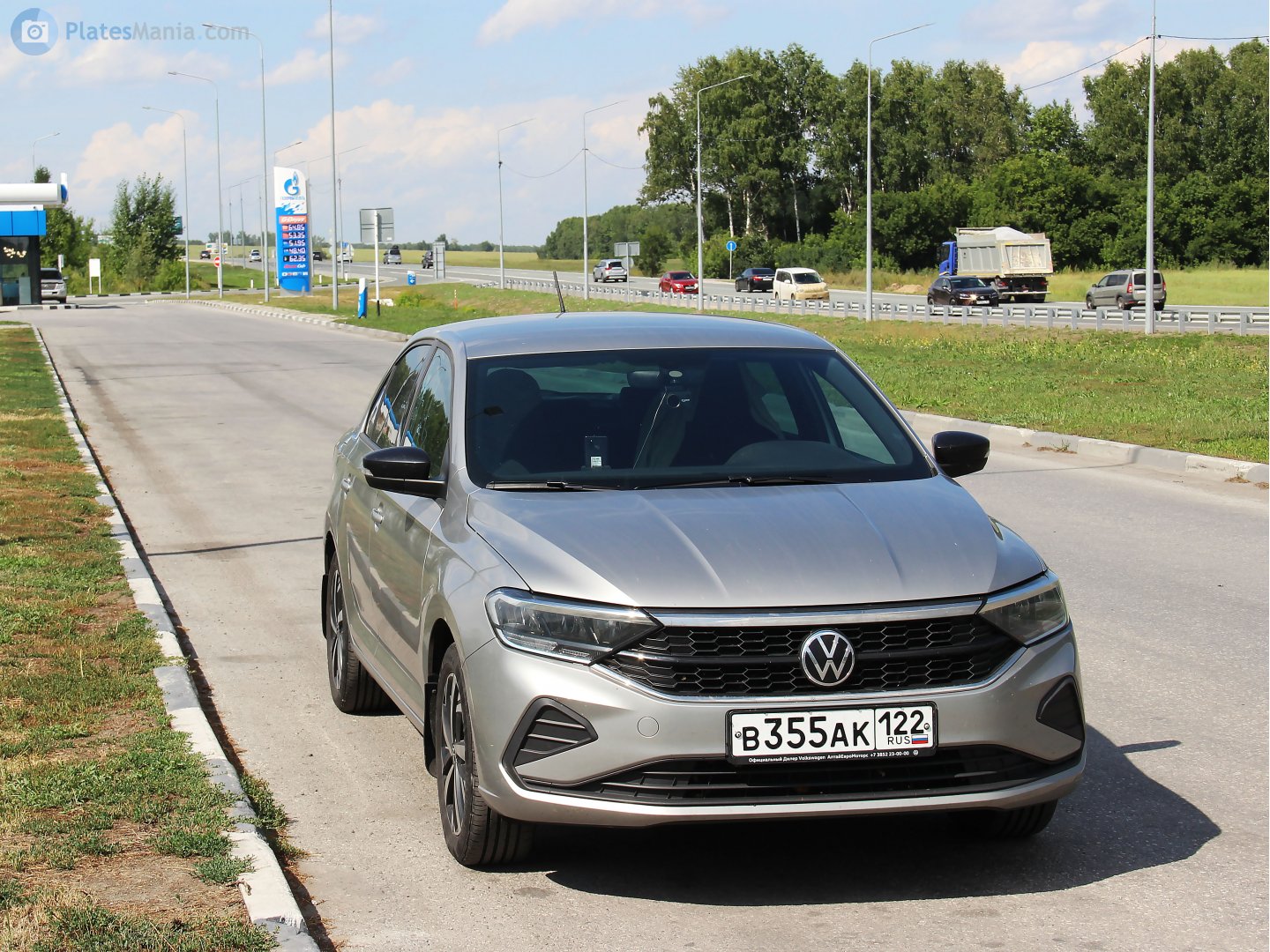 в 355 ак 122, Volkswagen Polo 6th gen Liftback (CK; CIS-market), 2020–2022