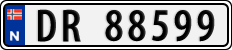 License plate of Norway, Cars