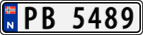 License plate of Norway, Trailers, motorcycles, special vehicles