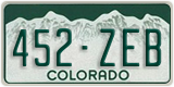 Colorado, 123-ABC