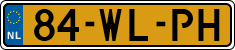 License plate of the Netherlands, Trailers