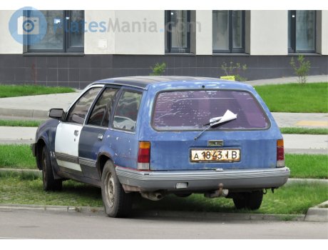 а 1843 ІВ, Opel Rekord