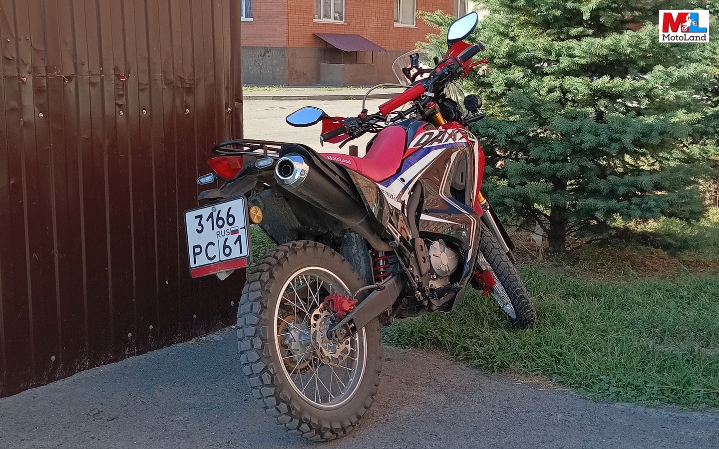 3166 рс 61, MotoLand Dakar 