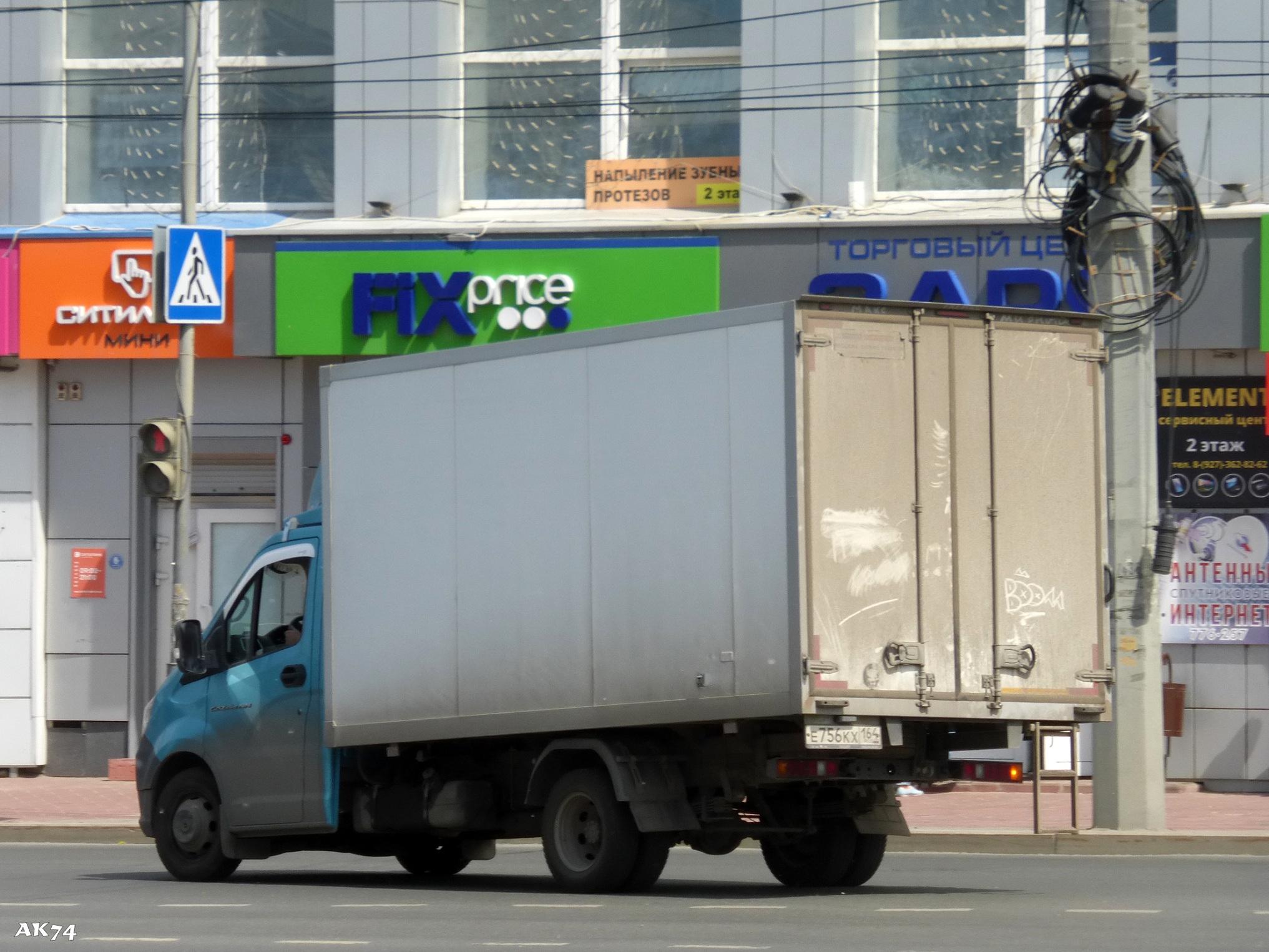 е 756 кх 164, GAZ ГАЗель NN Single Cab Truck (A21, A23, C41), 2021–