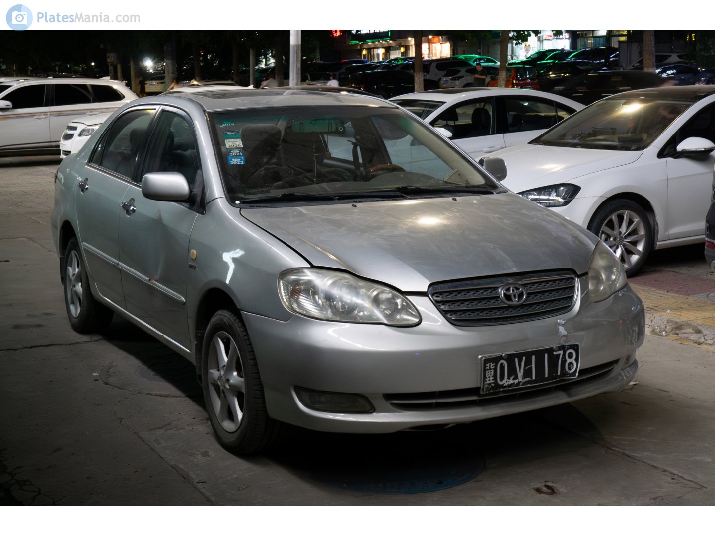 冀O·V1178, Toyota Corolla 9th gen (EX; Altis) Sedan (E120/E130; Asia-, BR- and NA-market), 2002–2008