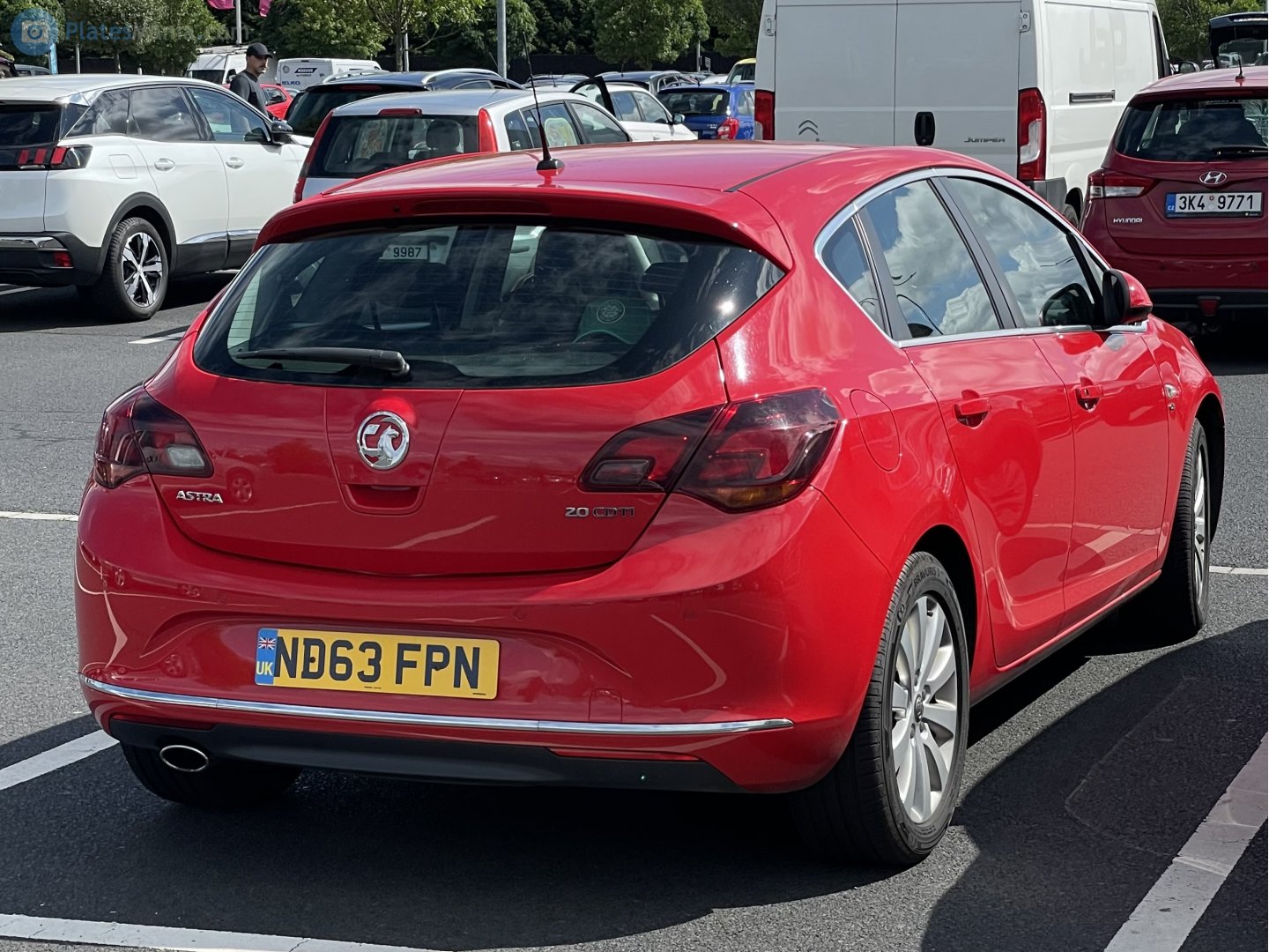 ND63FPN, Vauxhall Astra 6th gen Hatch (J; P10), 2009–2015